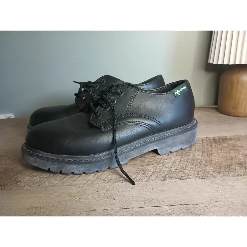 Eastland Mens Y2K Chunky Leather Oxford Sneakers 10.5 D G Goth Dark Academia